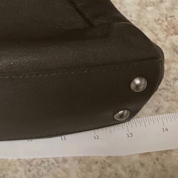 Fendi Peekaboo bag, brown leather, zucca print inside , no shoulder strap. - Picture 16 of 16